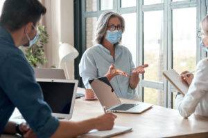 CFO talks to accounting team